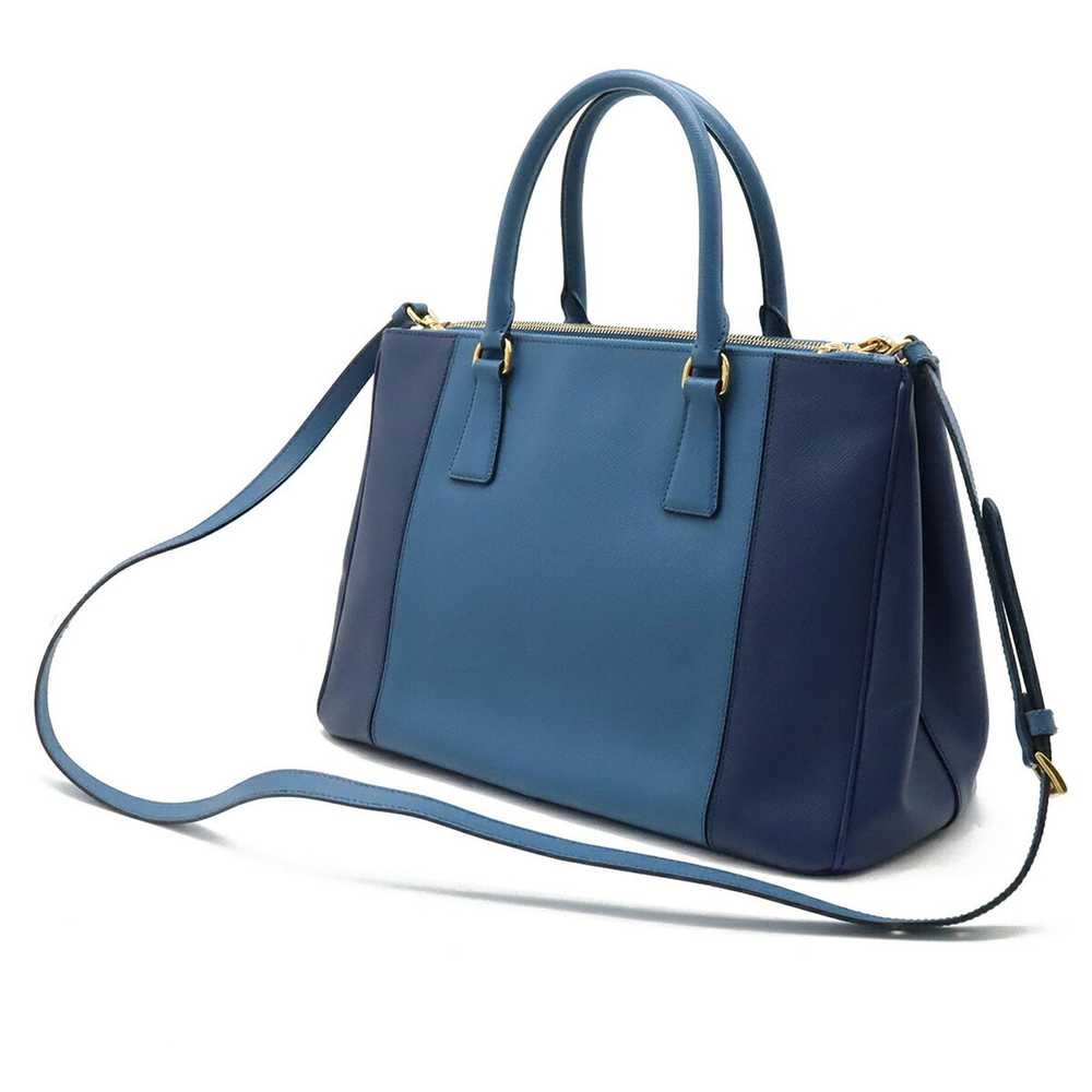 Prada Prada Galleria Tote Bag Shoulder Leather Bi… - image 2