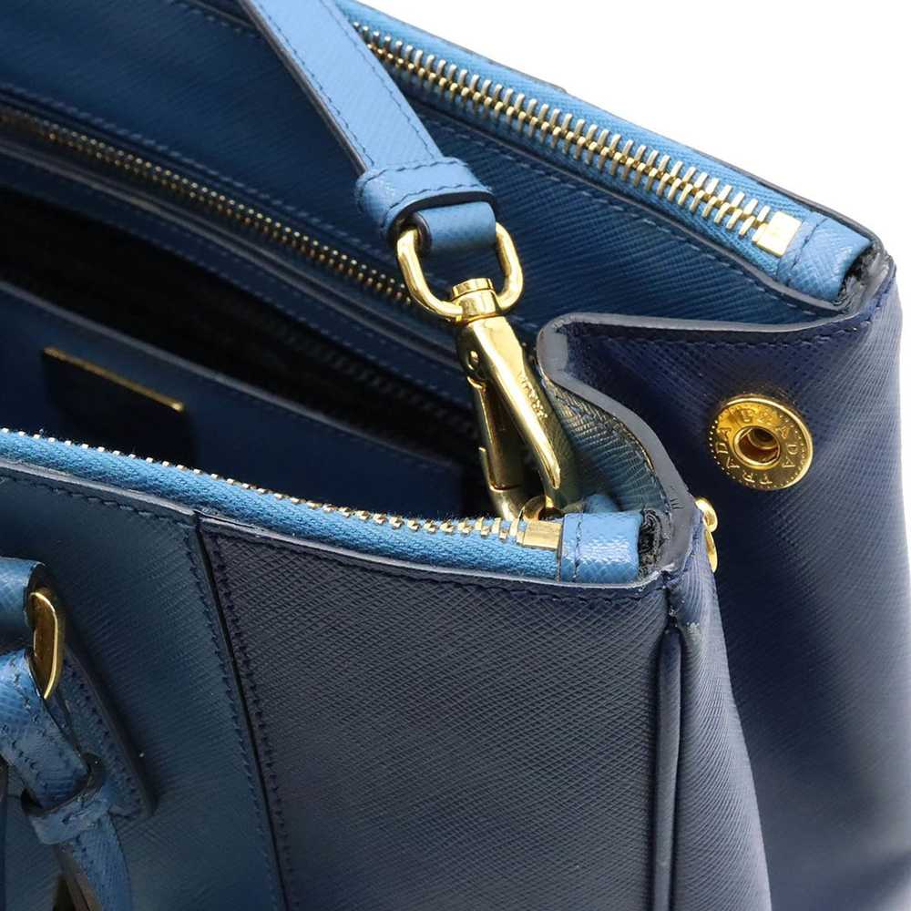 Prada Prada Galleria Tote Bag Shoulder Leather Bi… - image 8
