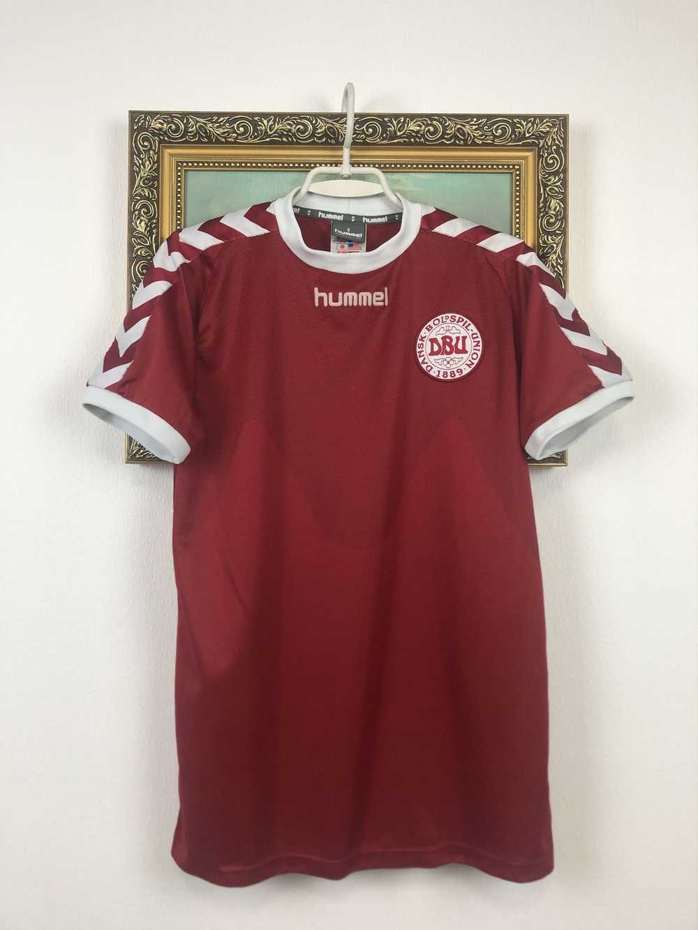 Soccer Jersey × Sportswear × Vintage Denmark Home… - image 1