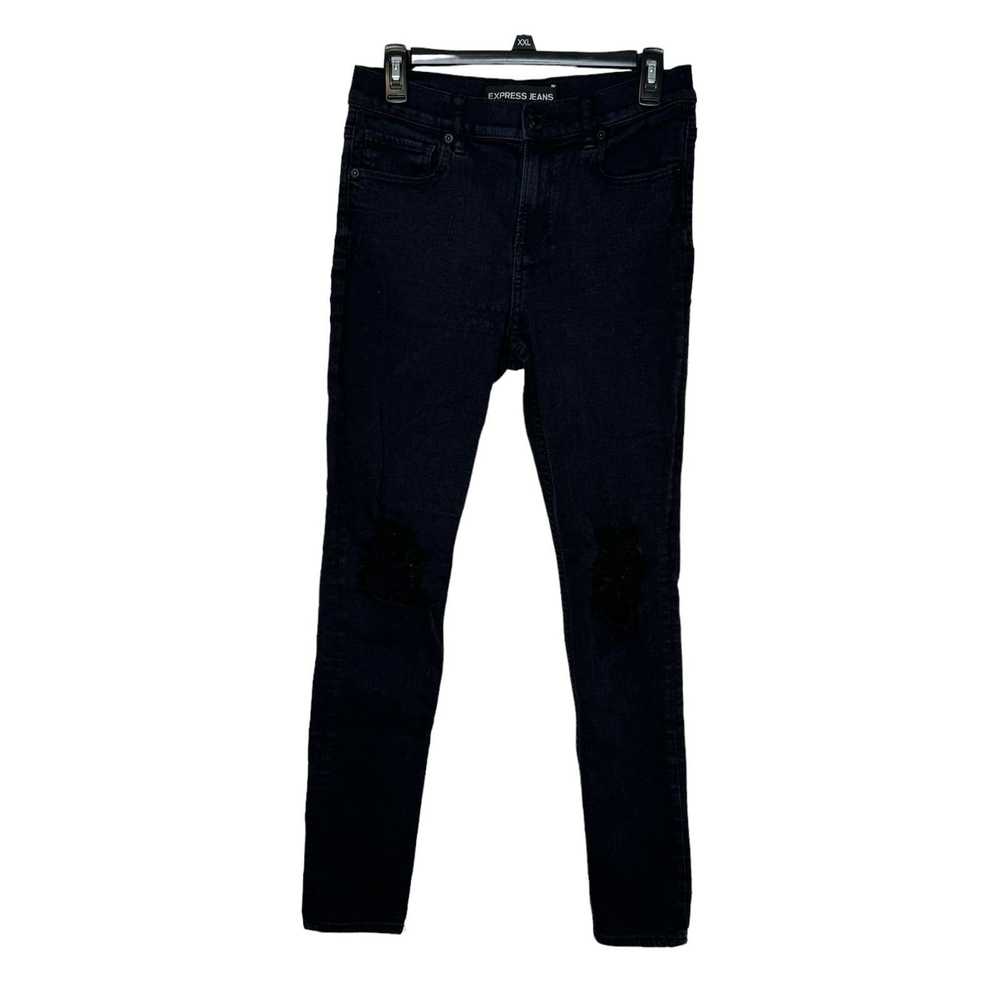 Express Express Women Jeans Leggings High-Rise Di… - image 1