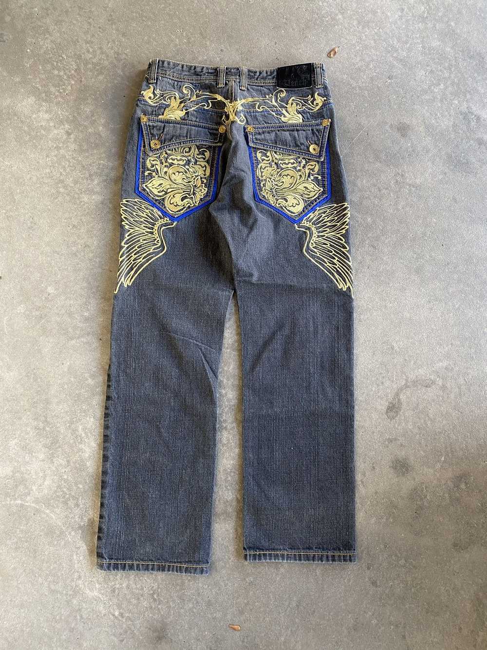 Clench × Jnco × Southpole Embroidered Clench jeans - image 2