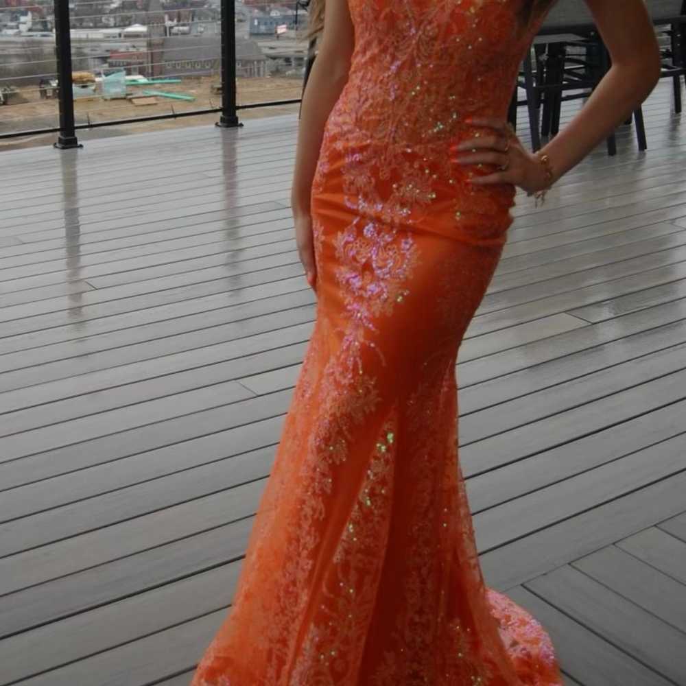 LONG FORMAL EVENING GLITTER SEQUIN PROM PAGEAN BA… - image 7