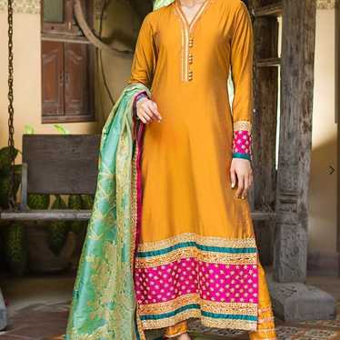 Zainab Chottani 3 Piece Pakistani Luxury Pret NWOT