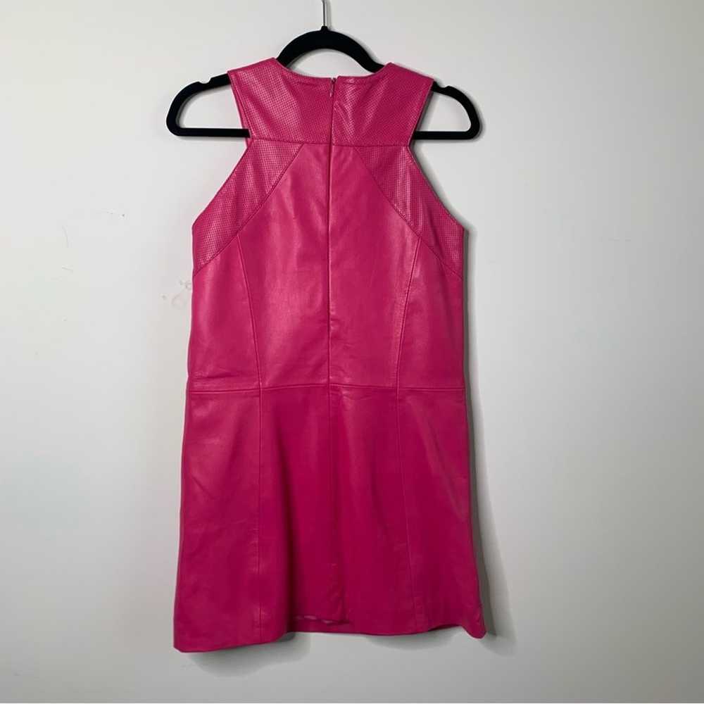 Bod and Christensen hot pink leather fuchsia shif… - image 6