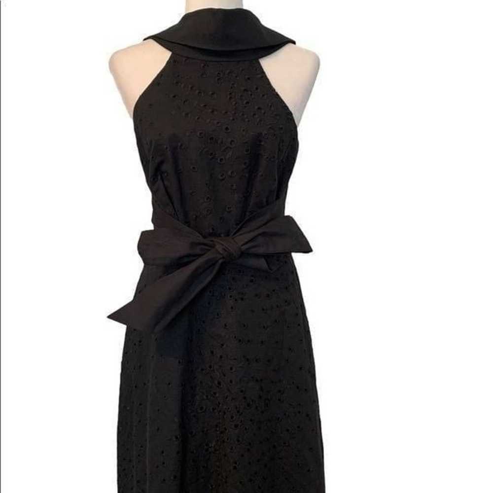 Acler Black Amber Halter neck Front Tie Dress | S… - image 11