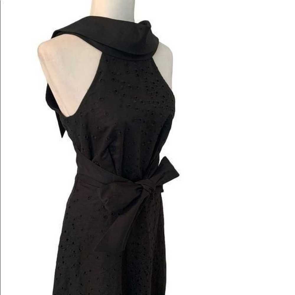 Acler Black Amber Halter neck Front Tie Dress | S… - image 6