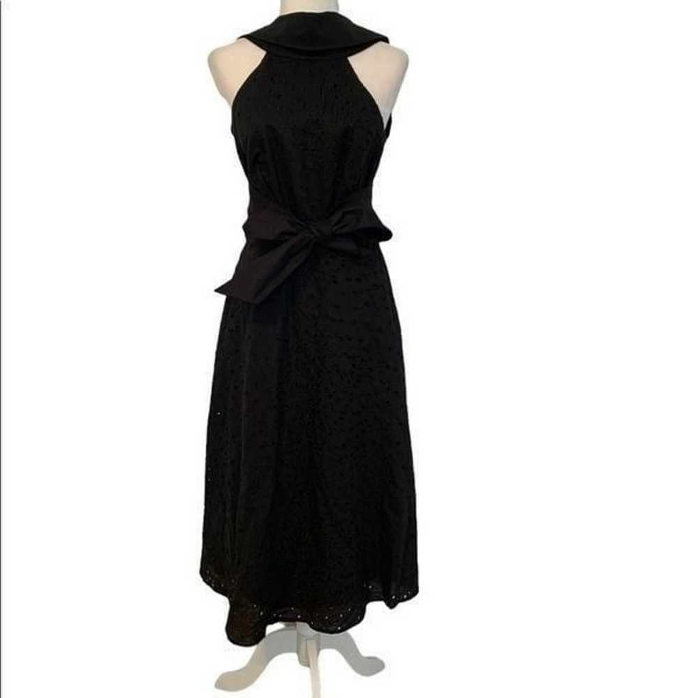 Acler Black Amber Halter neck Front Tie Dress | S… - image 7