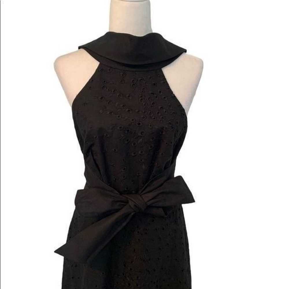 Acler Black Amber Halter neck Front Tie Dress | S… - image 8