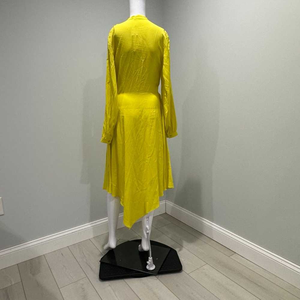 $1790 STELLA MCCARTNEY Silk Asymmetric Dress size… - image 10