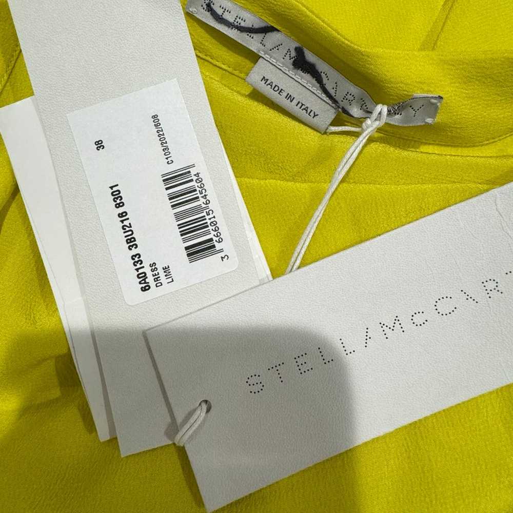 $1790 STELLA MCCARTNEY Silk Asymmetric Dress size… - image 11