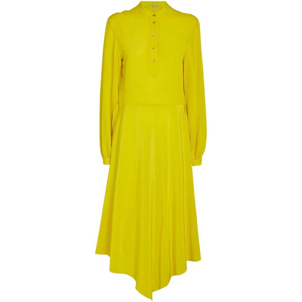 $1790 STELLA MCCARTNEY Silk Asymmetric Dress size… - image 6