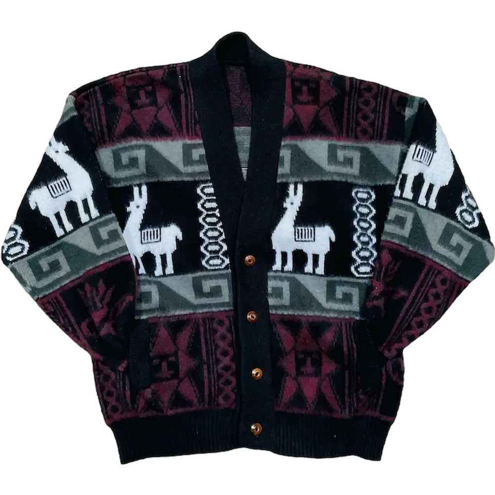 Tejidos Ruminahui Wool Llama Sweater - image 1