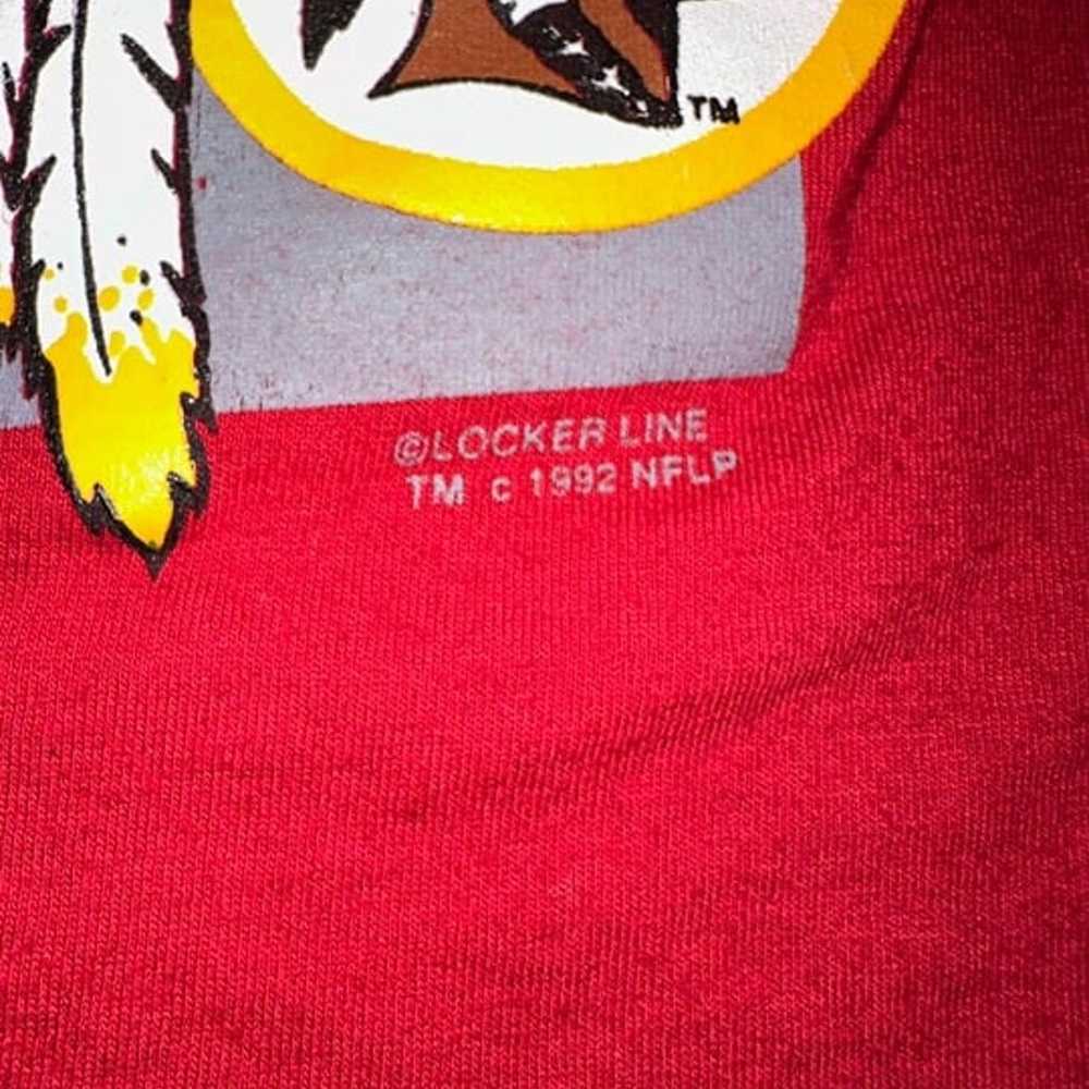 Washington Redskins Vintage 1992 Short Sleeve T S… - image 3