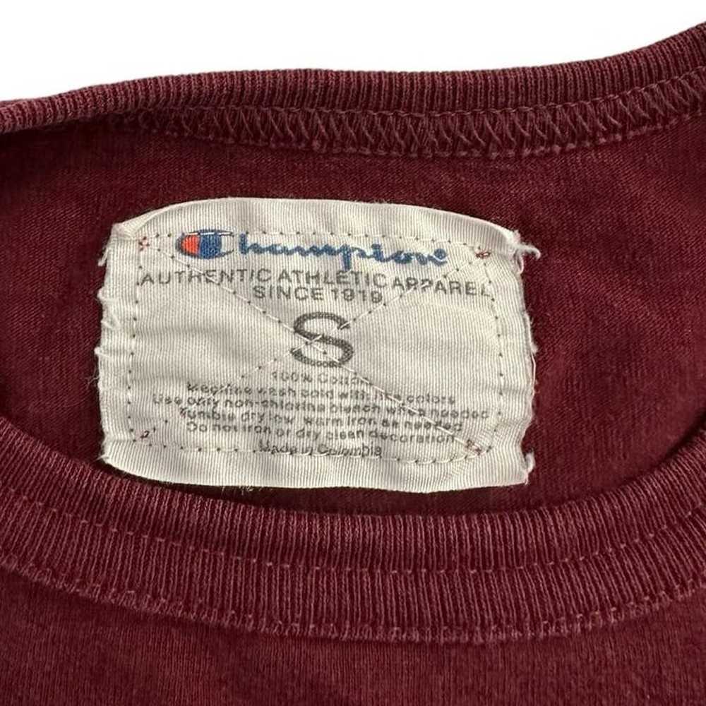 Harvard Crimson Crew Small Champion S/S Shirt - image 3