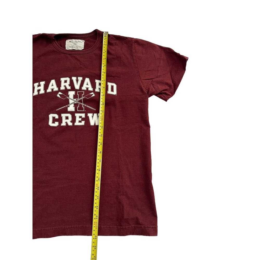 Harvard Crimson Crew Small Champion S/S Shirt - image 5
