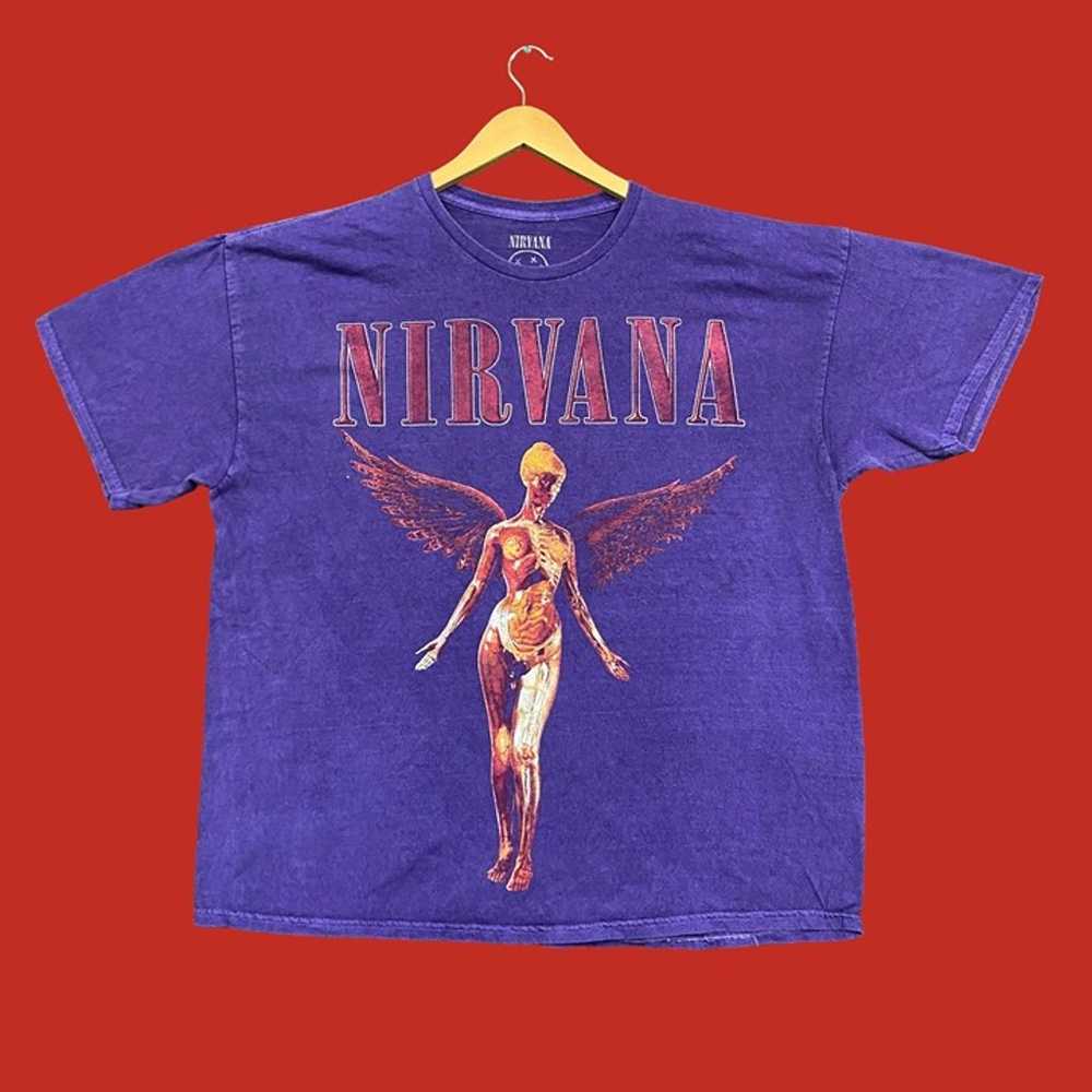 Nirvana In Utero Rock tshirt size extra large - image 1