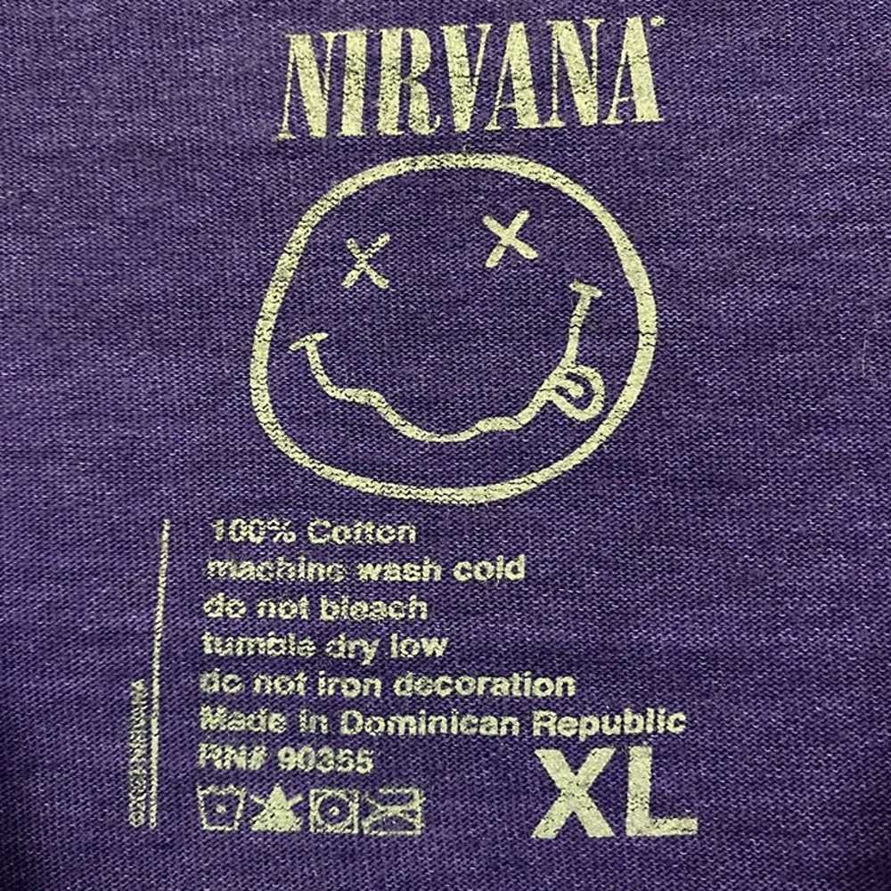 Nirvana In Utero Rock tshirt size extra large - image 4
