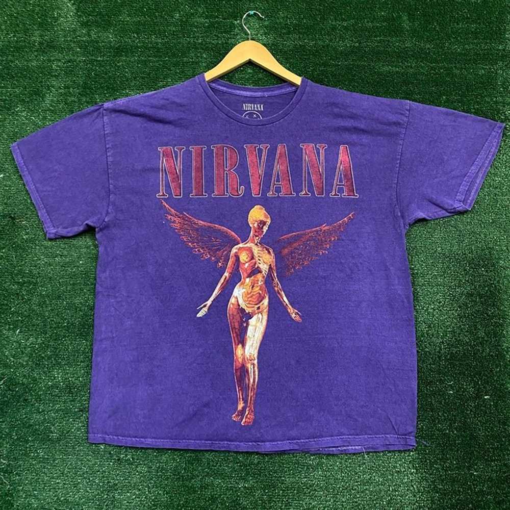 Nirvana In Utero Rock tshirt size extra large - image 5