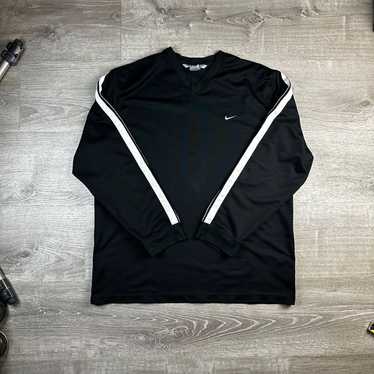 Vintage Nike Black Long Sleeve T-Shirt XL - image 1