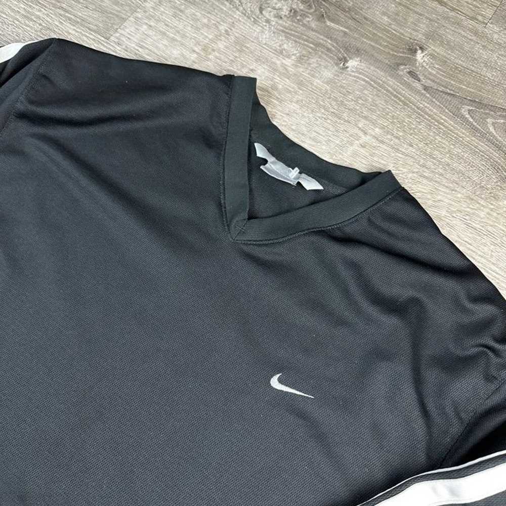 Vintage Nike Black Long Sleeve T-Shirt XL - image 3