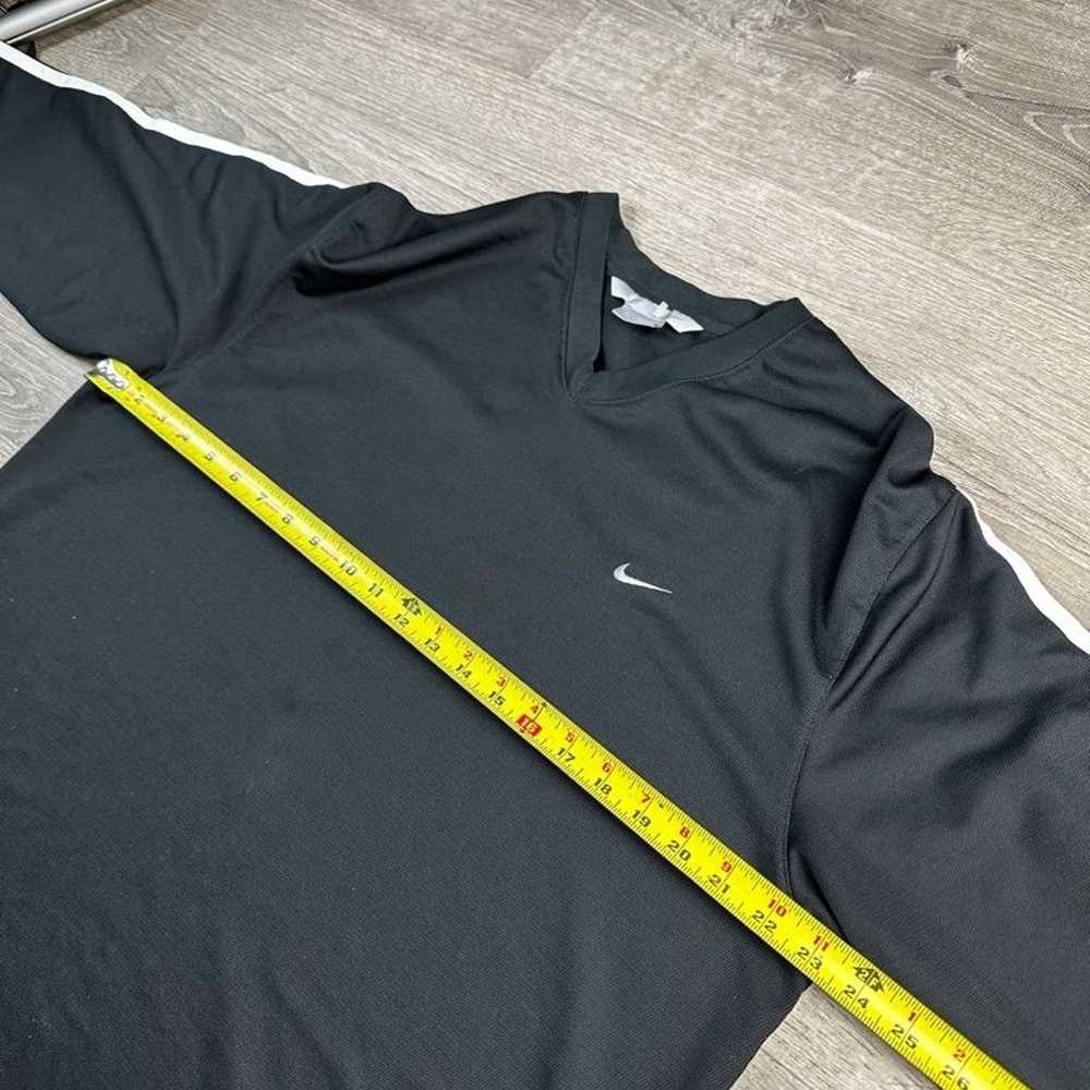 Vintage Nike Black Long Sleeve T-Shirt XL - image 4