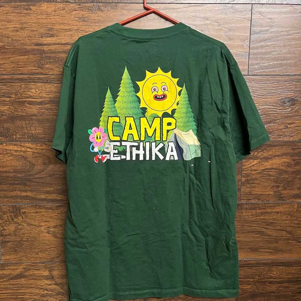Camp Ethika - Adult XL GREEN Short Sleeve T-shirt - image 1