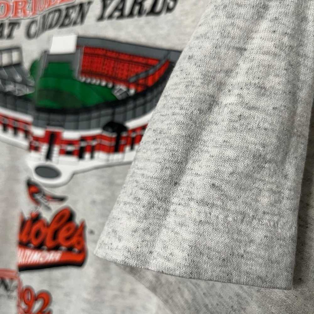 Vintage 90’s Baltimore Orioles T-Shirt single sti… - image 4