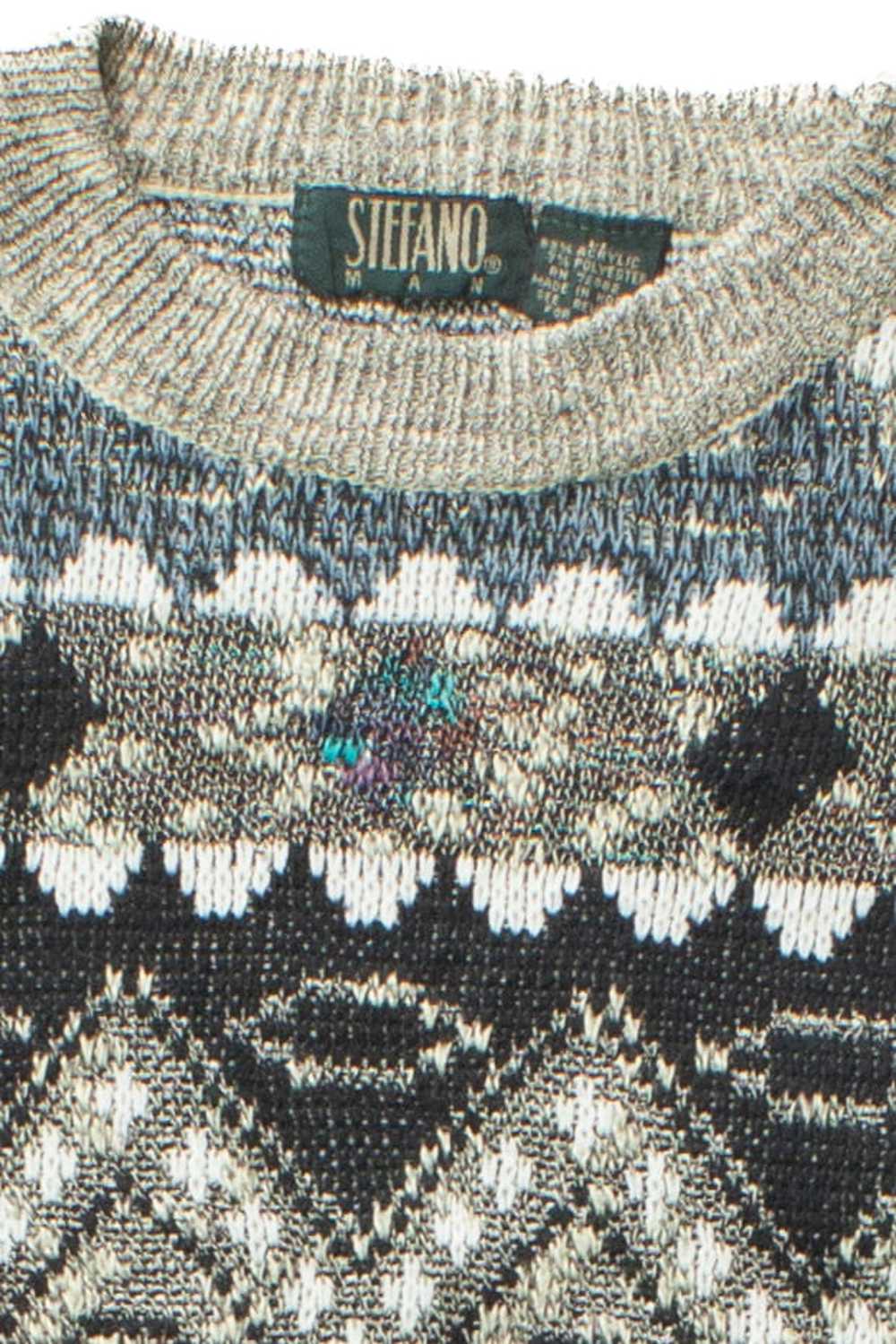 Vintage Stefano 80s Sweater 4441 - image 3