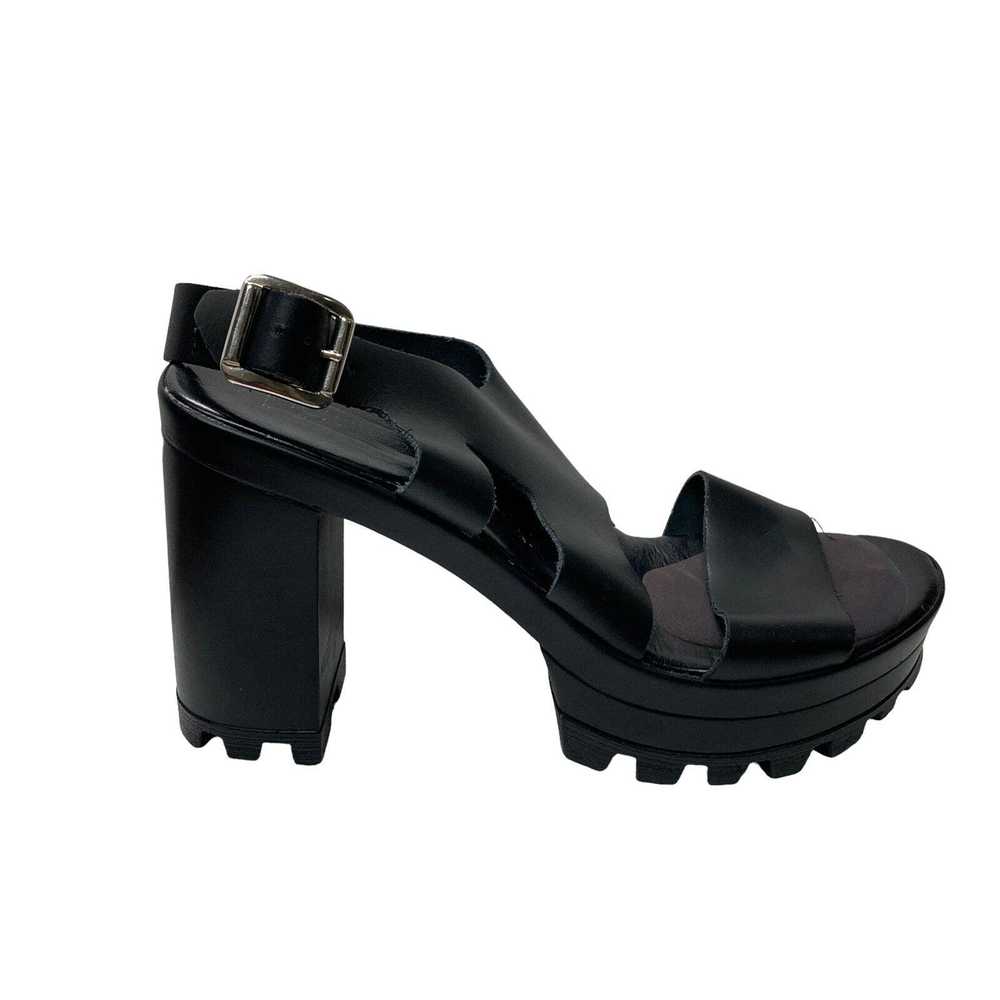 Topshop Y2K Wedge Chunky Platform Sandals Open To… - image 3
