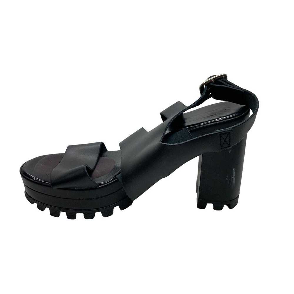 Topshop Y2K Wedge Chunky Platform Sandals Open To… - image 4
