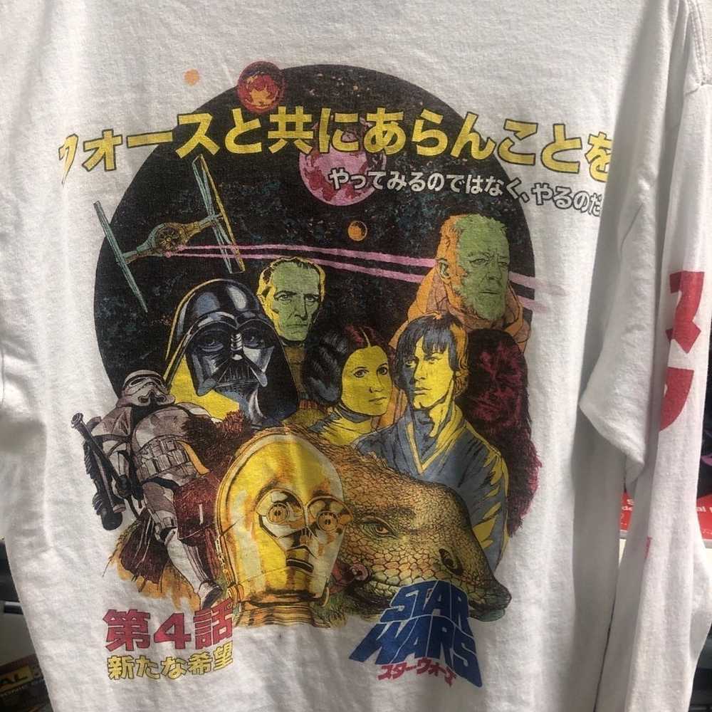 Star Wars unusual Japanese vintage shirt size sma… - image 2