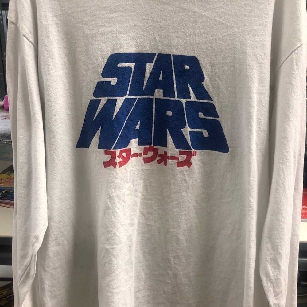 Star Wars unusual Japanese vintage shirt size sma… - image 3