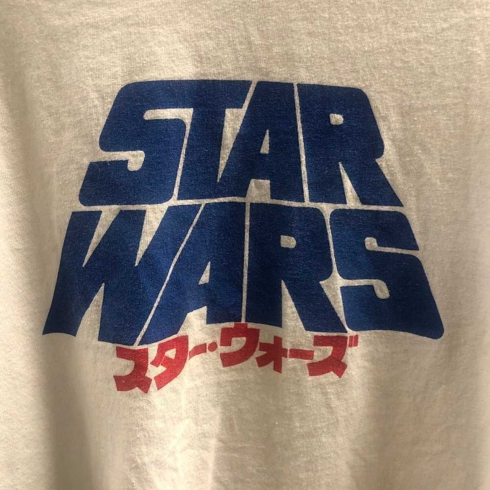 Star Wars unusual Japanese vintage shirt size sma… - image 4