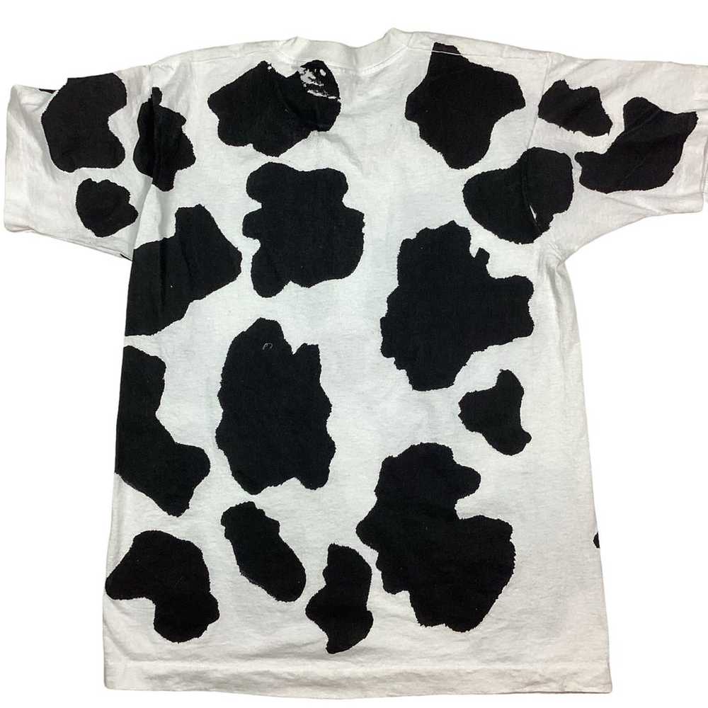 Vintage Cow 90s single stitch tshirt - image 3