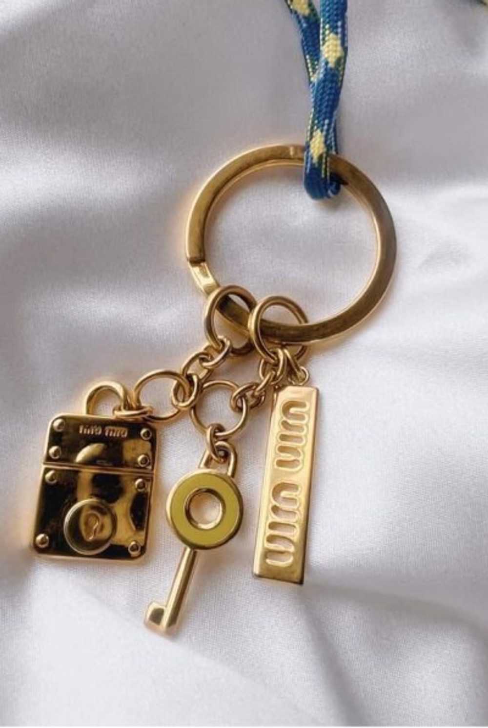authentic Miu Miu key chain charm - image 2