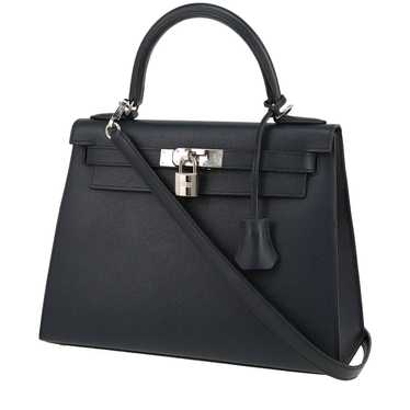 Hermès Kelly 28 cm handbag in dark blue epsom lea… - image 1
