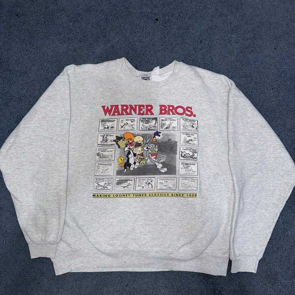 Rare Vintage 1994 Warner Bros Looney Toons Sweats… - image 2
