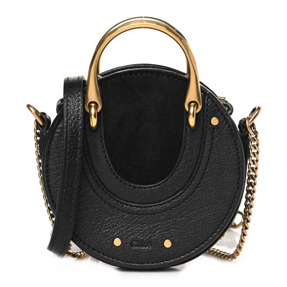 CHLOE Calfskin Small Pixie Bag Black - image 1