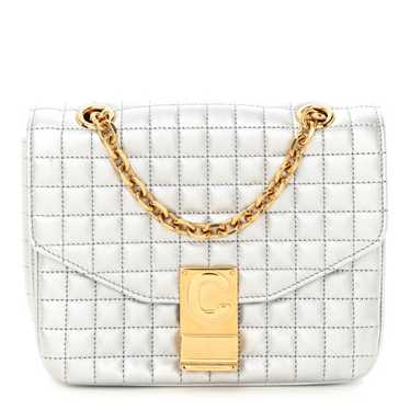 CELINE Laminated Calfskin Quilted Medium C Bag Si… - image 1