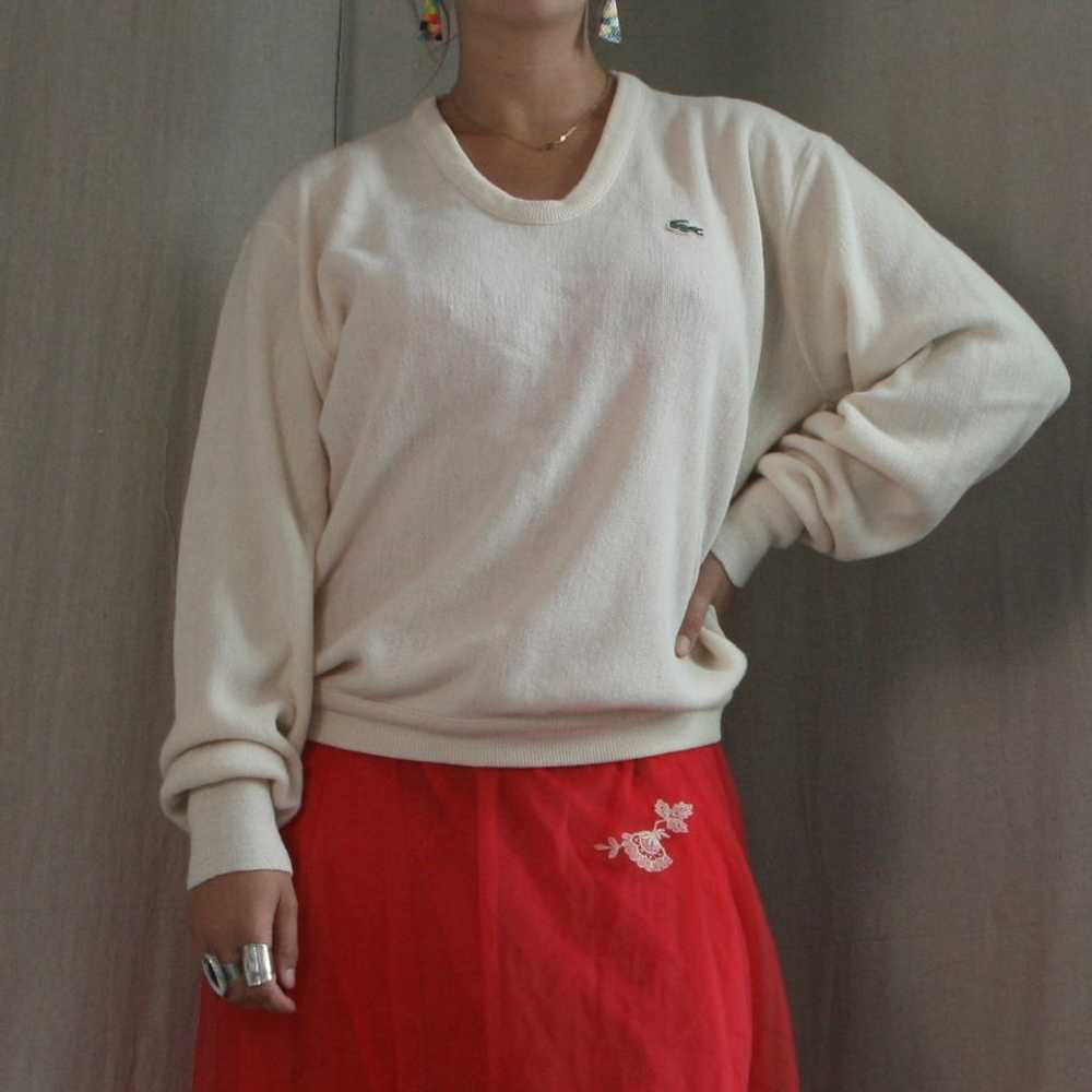 Lacoste Vintage Crewneck Sweater (XL) | Used,… - image 1