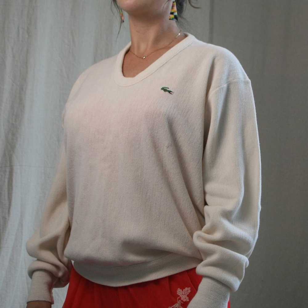 Lacoste Vintage Crewneck Sweater (XL) | Used,… - image 3