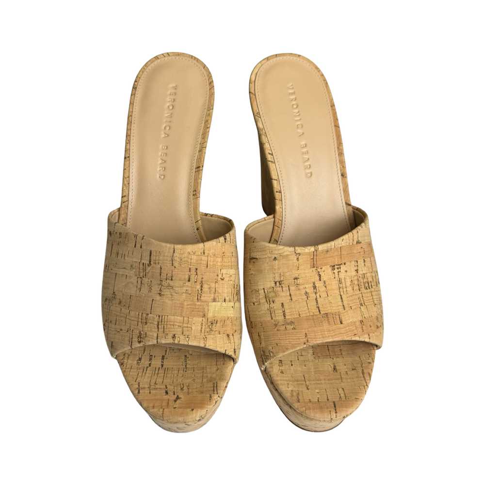 Veronica Beard Dali Cork Wedge Sandal - image 2