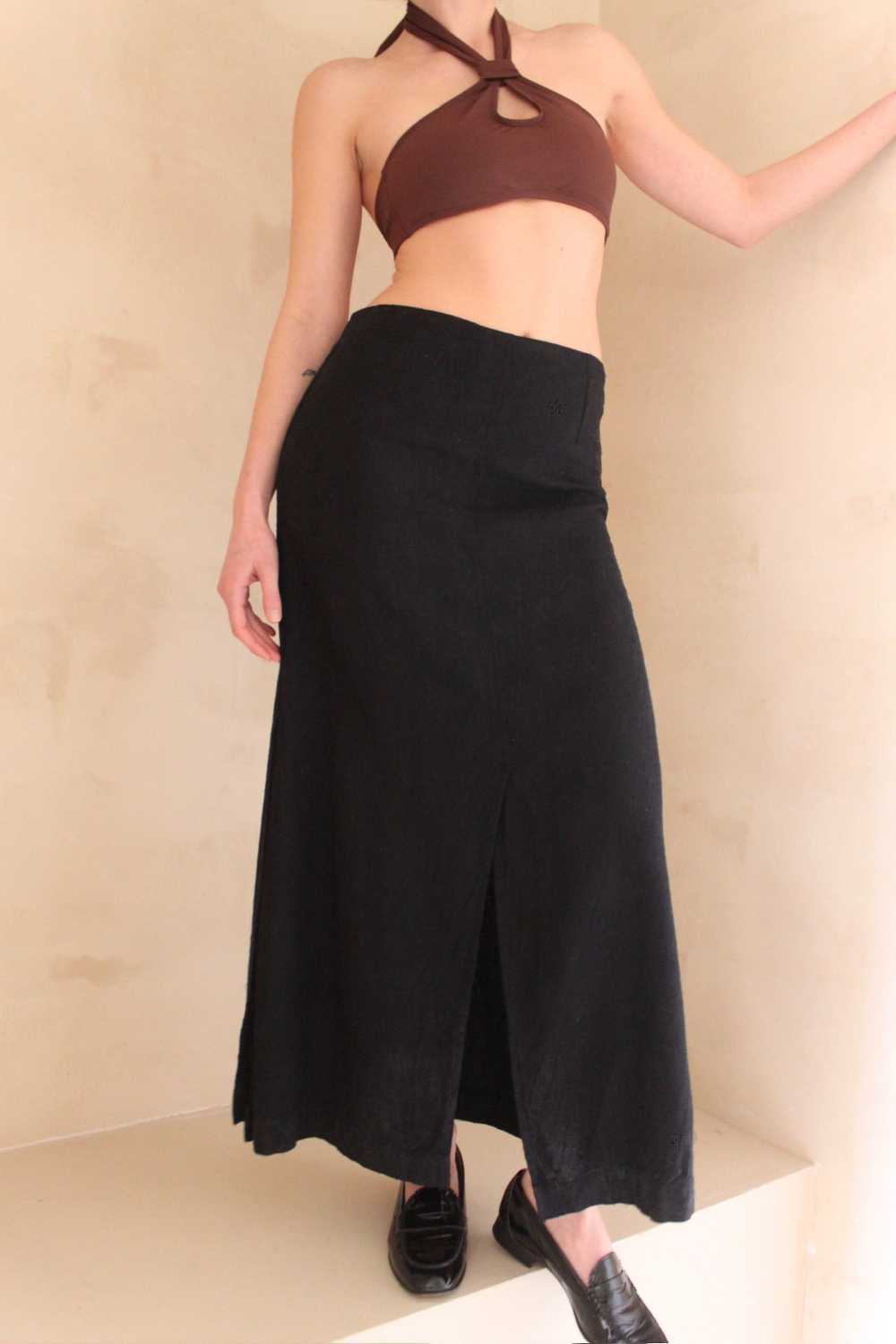 Jesse Kamm Woven Silk Skirt - image 6