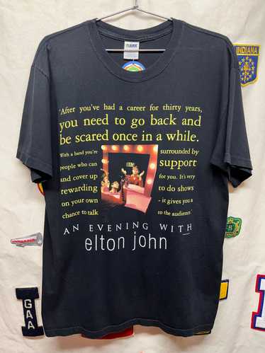 Vintage An Evening With Elton John Concert Tour Bl