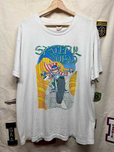 Vintage Grateful Dead Uncle Sam Motorcycle 1988 W… - image 1