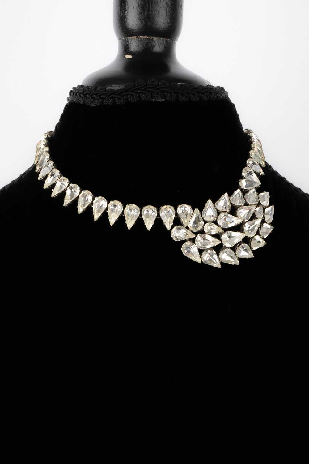 Viintage rhinestoned necklace - image 3