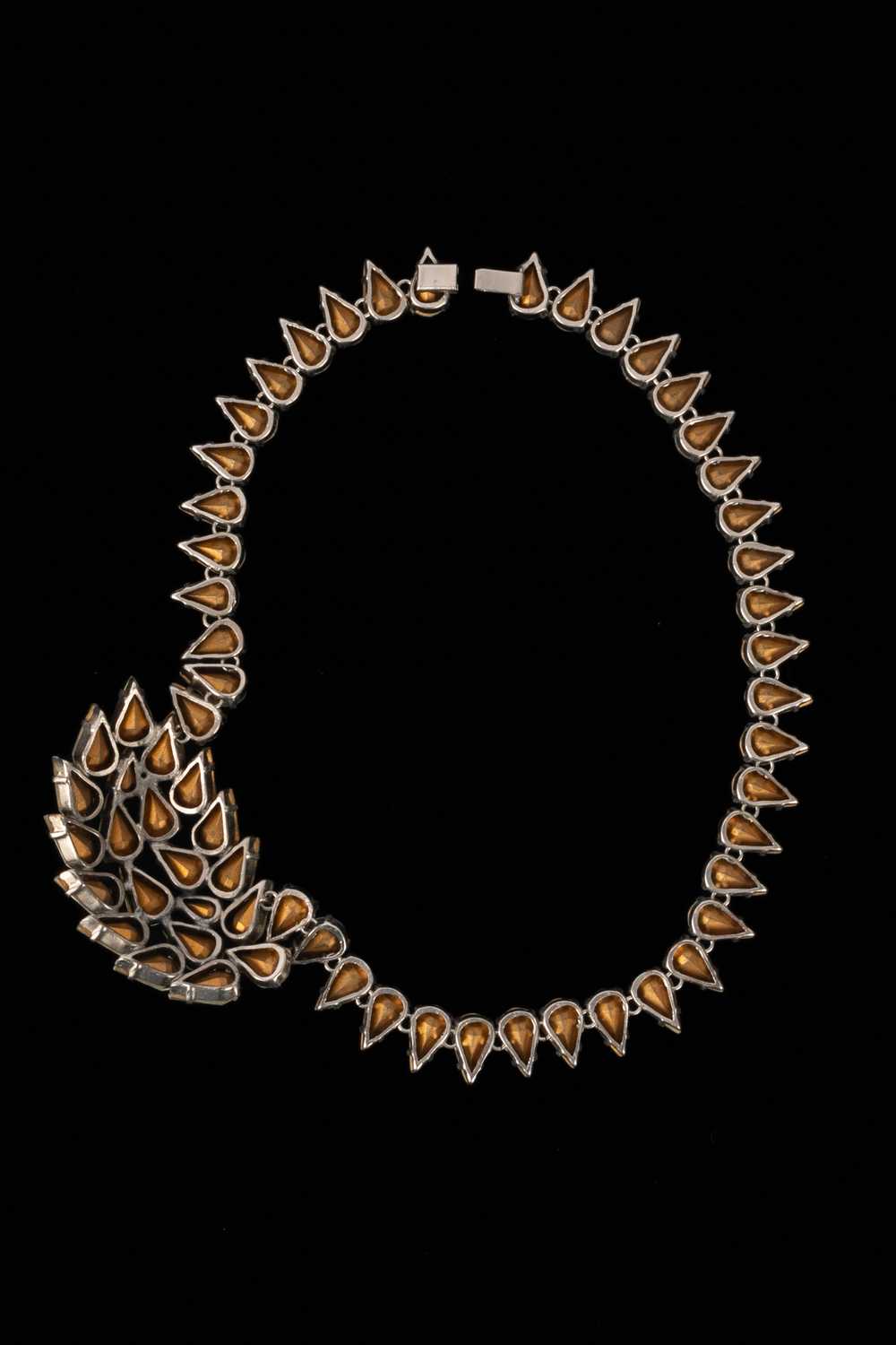 Viintage rhinestoned necklace - image 6