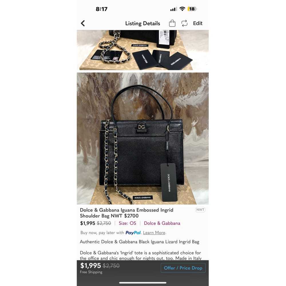 Dolce & Gabbana Lizard handbag - image 9