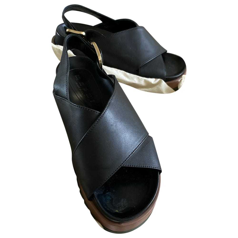 Marni Fussbett leather sandals - image 1