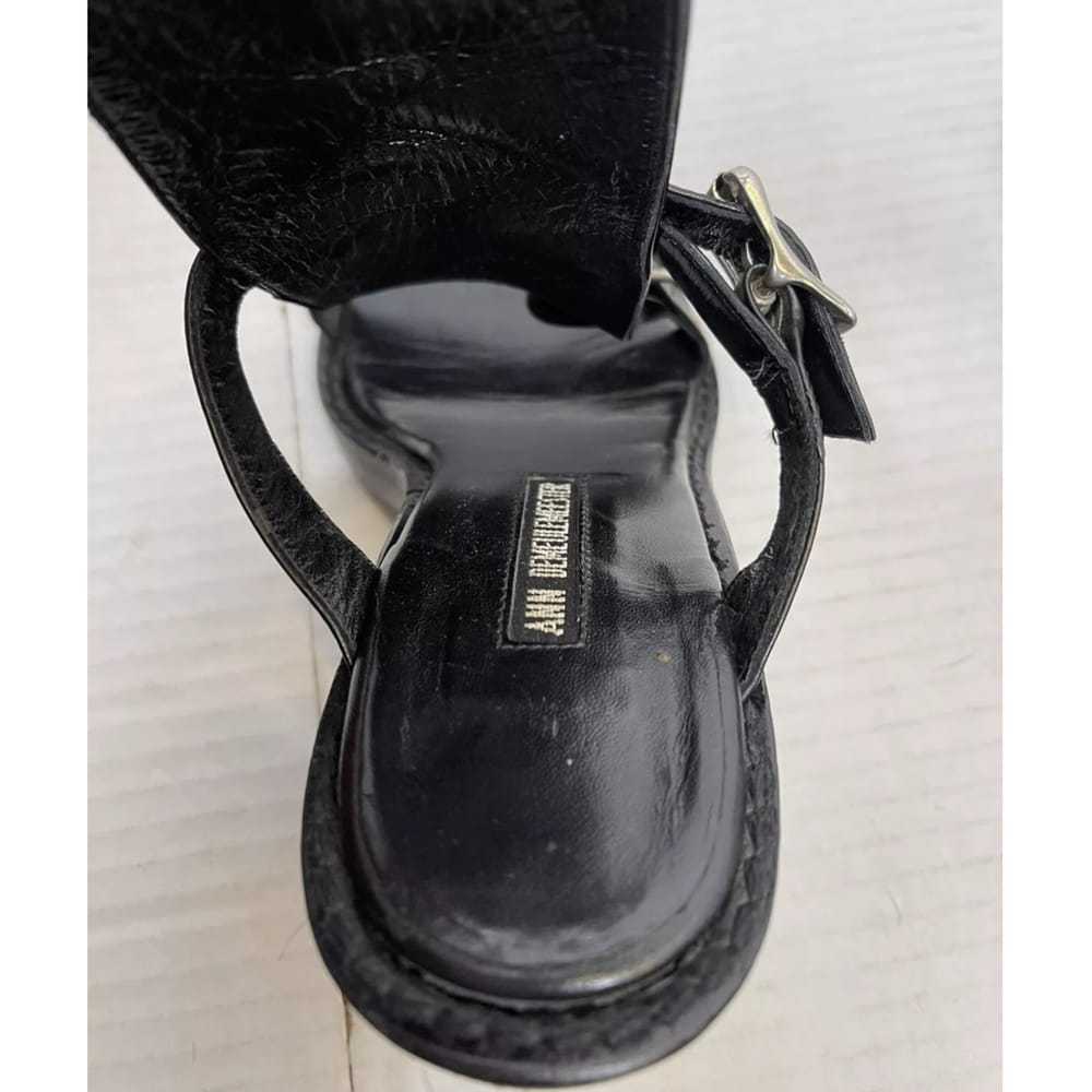 Ann Demeulemeester Leather sandal - image 6